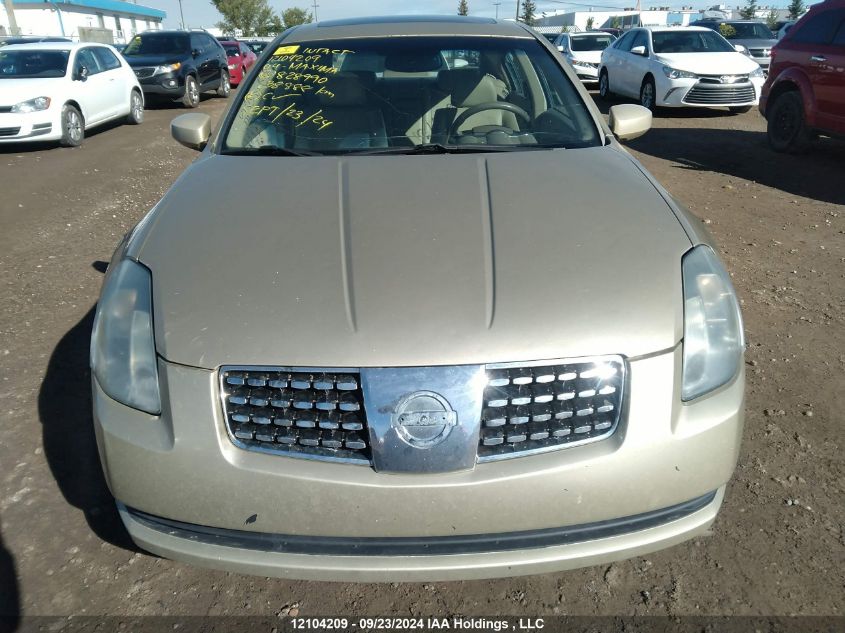 2004 Nissan Maxima Se/Sl VIN: 1N4BA41E24C828990 Lot: 12104209