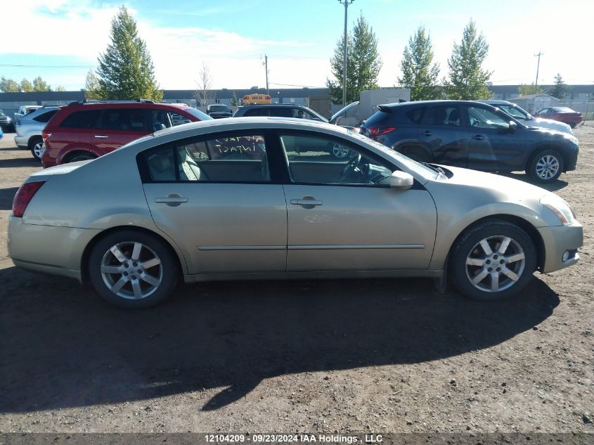 2004 Nissan Maxima Se/Sl VIN: 1N4BA41E24C828990 Lot: 12104209