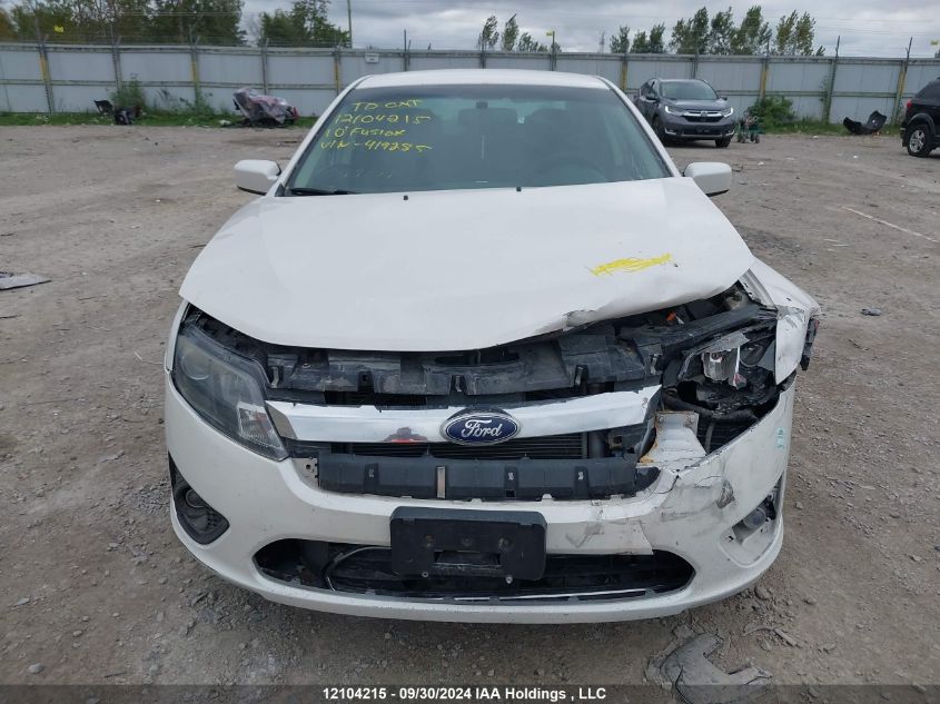 2010 Ford Fusion VIN: 3FAHP0HA5AR419285 Lot: 12104215