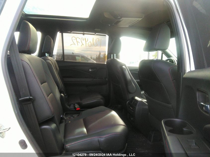 2021 Honda Pilot VIN: 5FNYF6H09MB503624 Lot: 12104279