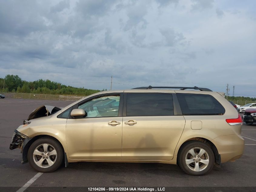 2011 Toyota Sienna Le VIN: 5TDKK3DC8BS095268 Lot: 12104286