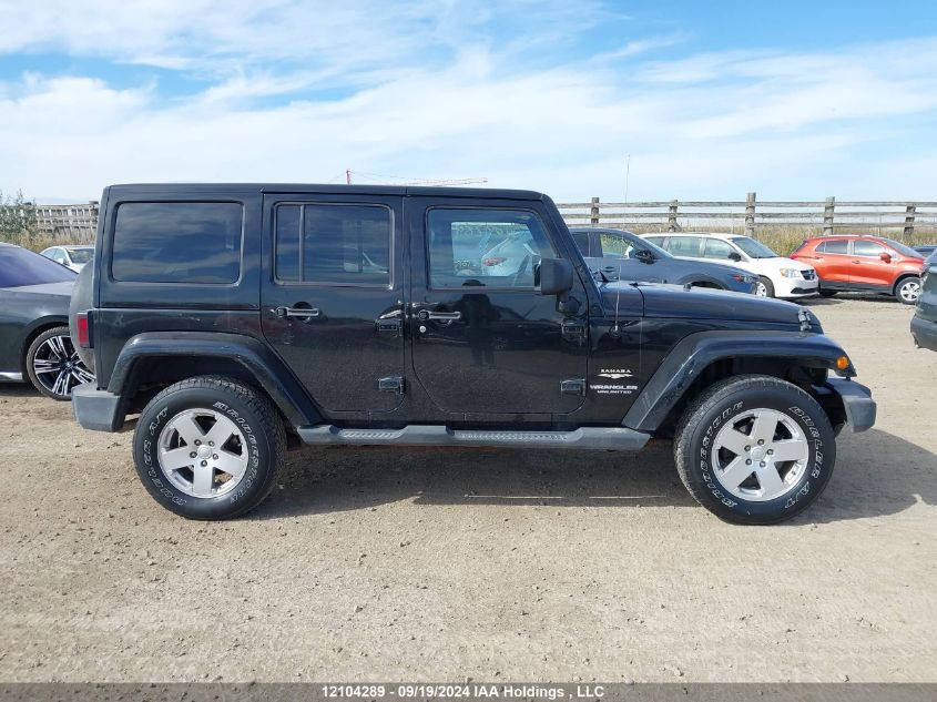 2011 Jeep Wrangler Unlimited Sahara VIN: 1J4BA5H11BL635434 Lot: 12104289