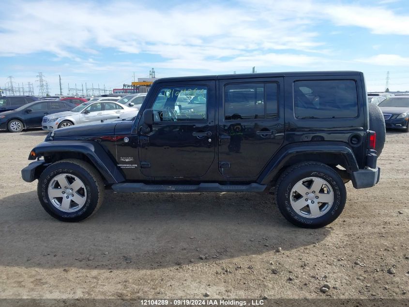 2011 Jeep Wrangler Unlimited Sahara VIN: 1J4BA5H11BL635434 Lot: 12104289