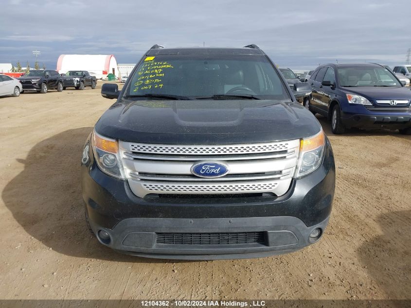 1FM5K8D87DGA60364 2013 Ford Explorer Xlt