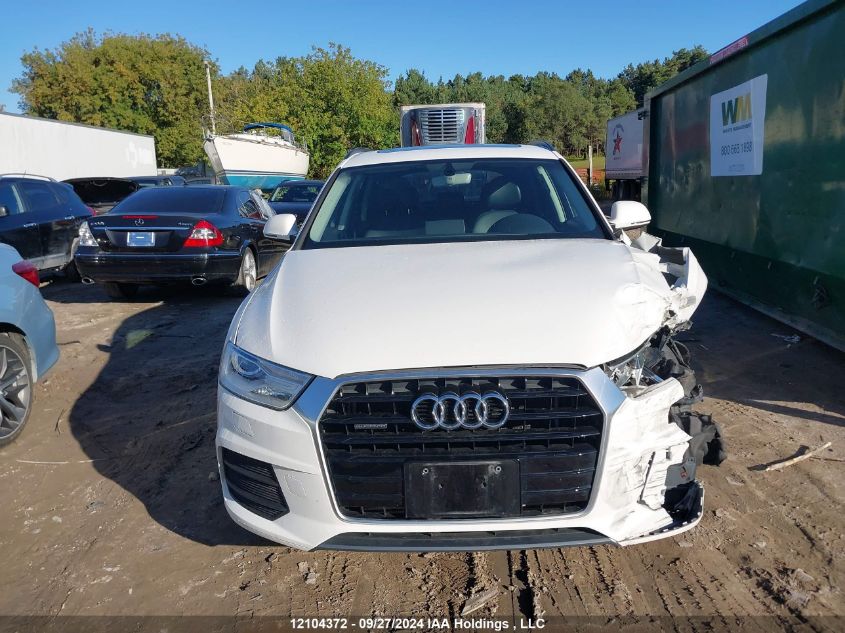 2016 Audi Q3 VIN: WA1EFCFS5GR006021 Lot: 12104372