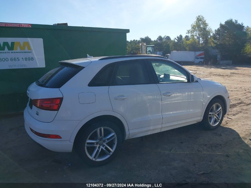 2016 Audi Q3 VIN: WA1EFCFS5GR006021 Lot: 12104372