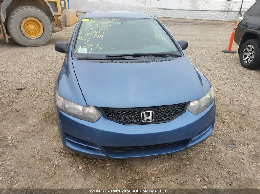 2HGFG12349H003609 2009 Honda Civic Cpe