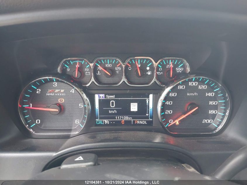 2017 Chevrolet Silverado K1500 Ltz VIN: 3GCUKSEJ2HG512603 Lot: 12104381