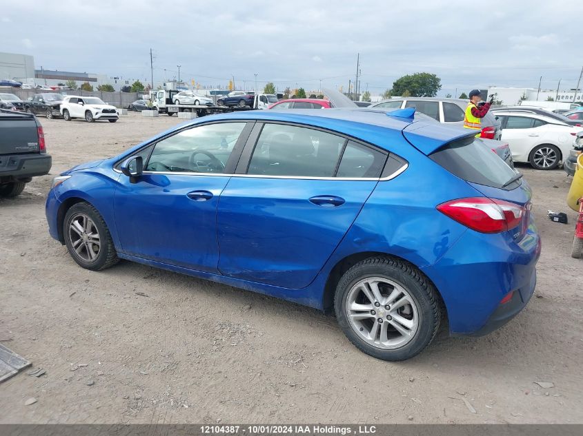 2017 Chevrolet Cruze VIN: 3G1BE6SM8HS551612 Lot: 12104387