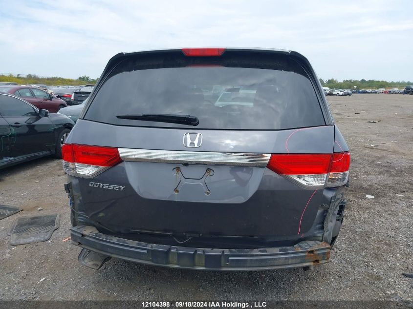 5FNRL5H40HB502913 2017 Honda Odyssey Ex