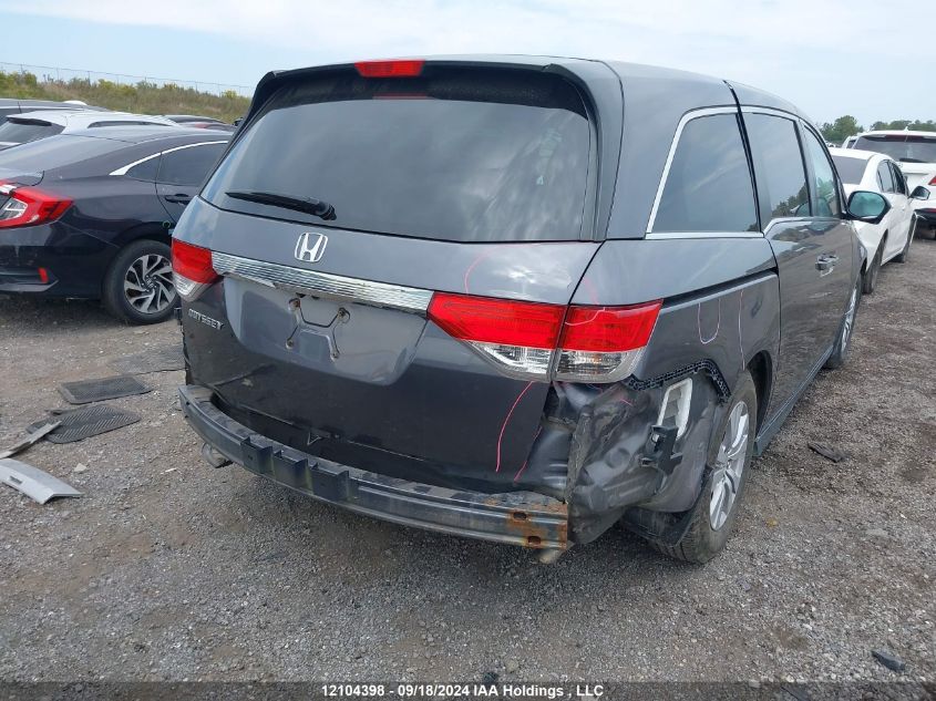 2017 Honda Odyssey Ex VIN: 5FNRL5H40HB502913 Lot: 12104398