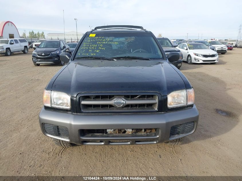 2000 Nissan Pathfinder VIN: JN8AR07Y9YW434615 Lot: 12104424