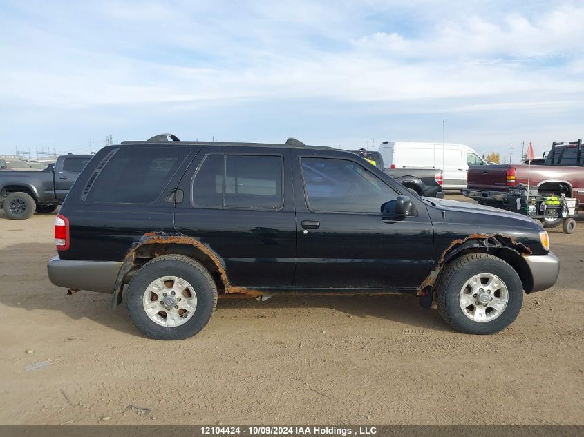 2000 Nissan Pathfinder VIN: JN8AR07Y9YW434615 Lot: 12104424