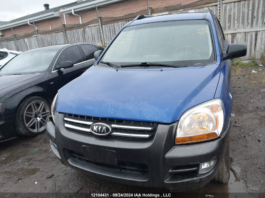 2007 Kia Sportage VIN: KNDJF722377413929 Lot: 12104431