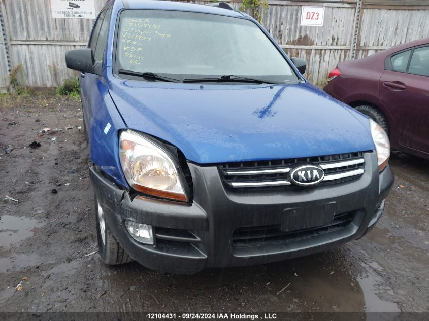 2007 Kia Sportage VIN: KNDJF722377413929 Lot: 12104431