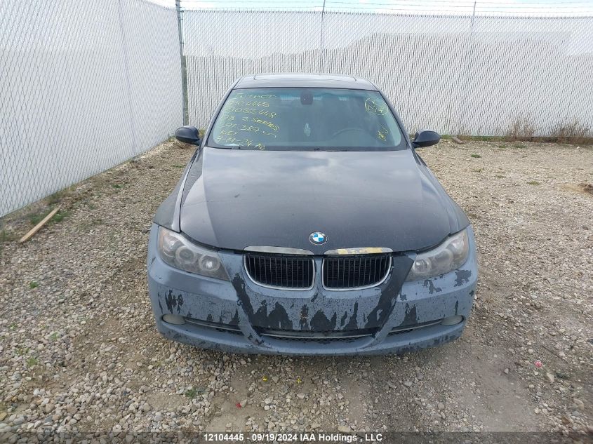 2008 BMW 3 Series VIN: WBAVA33588K055448 Lot: 12104445