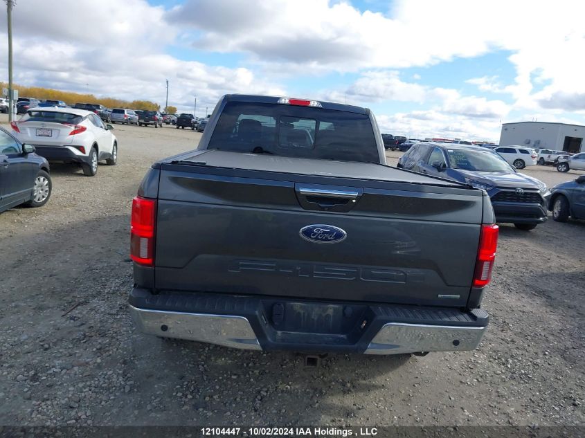 2018 Ford F150 Supercrew VIN: 1FTFW1EG2JFB91388 Lot: 12104447