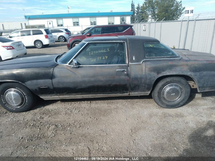 1977 Oldsmobile Toronado VIN: 3Z57K7M709014 Lot: 12104463