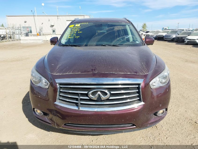 2014 Infiniti Qx60 VIN: 5N1CL0MMXEC516997 Lot: 12104466