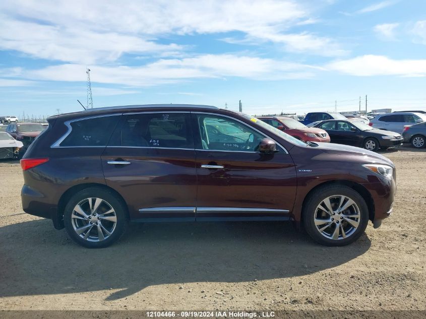 2014 Infiniti Qx60 VIN: 5N1CL0MMXEC516997 Lot: 12104466