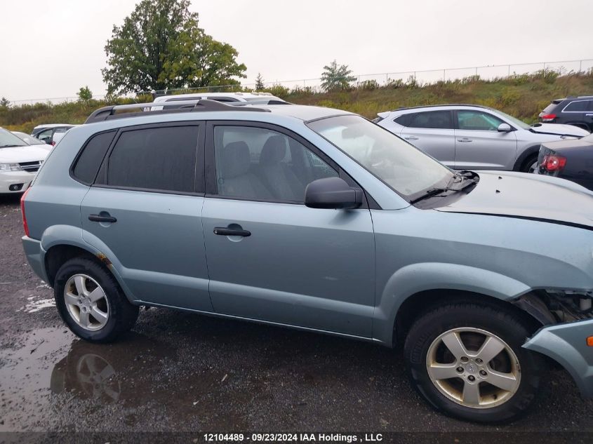 2008 Hyundai Tucson VIN: KM8JM12BX8U872439 Lot: 12104489