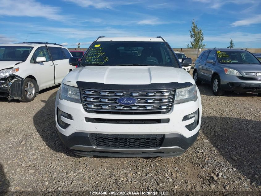 2016 Ford Explorer Xlt VIN: 1FM5K8D88GGA16264 Lot: 12104506