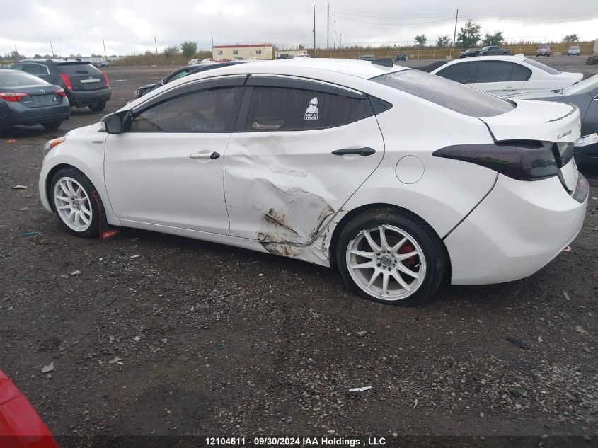 2013 Hyundai Elantra L VIN: 5NPDH4AE9DH409859 Lot: 12104511