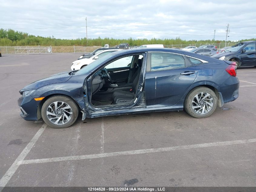 2019 Honda Civic Sedan VIN: 2HGFC2F70KH005877 Lot: 12104528