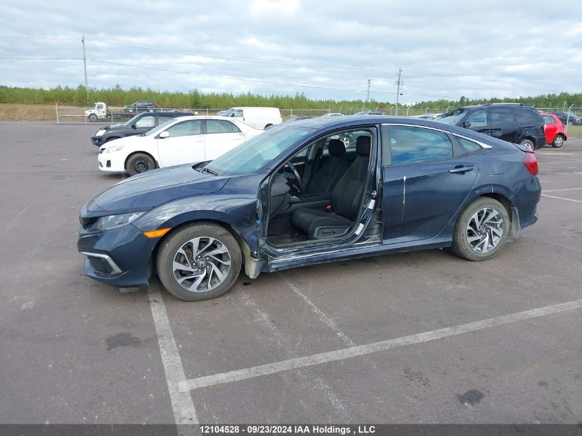 2019 Honda Civic Sedan VIN: 2HGFC2F70KH005877 Lot: 12104528