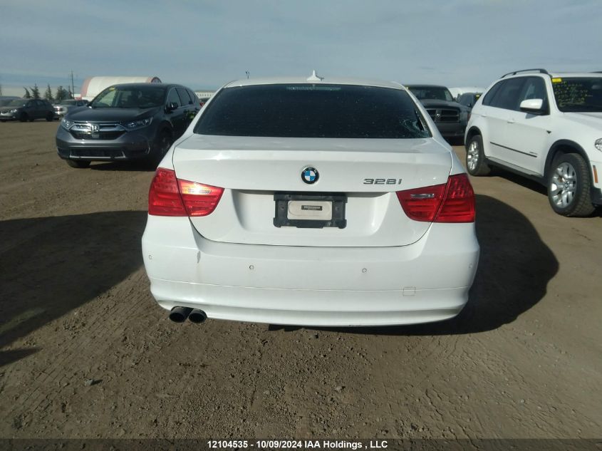 2011 BMW 328 Xi VIN: WBAPK7C59BF086432 Lot: 12104535