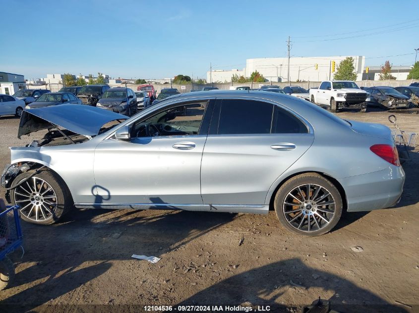 2017 Mercedes-Benz C-Class VIN: 55SWF4KB7HU189983 Lot: 12104536