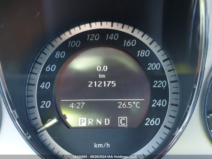 2011 Mercedes-Benz C 300 VIN: WDDGF8BB8BA523831 Lot: 12104585