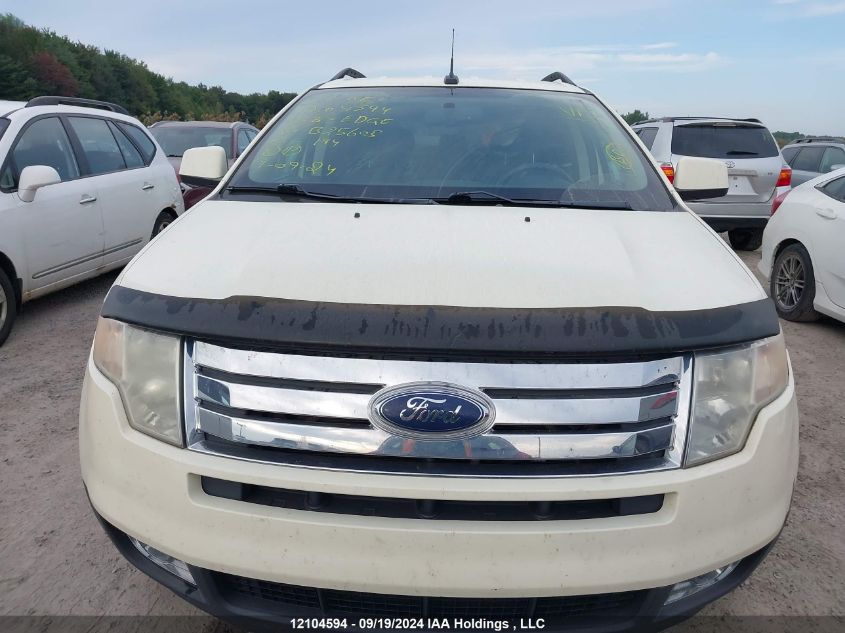 2008 Ford Edge VIN: 2FMDK39CX8BB25605 Lot: 12104594