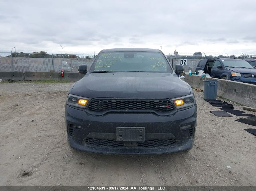 2022 Dodge Durango Gt VIN: 1C4RDJDG4NC225567 Lot: 12104631