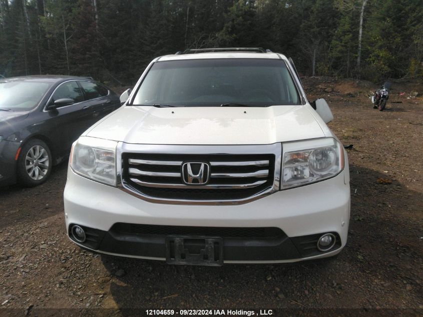 2012 Honda Pilot VIN: 5FNYF4H92CB503322 Lot: 12104659