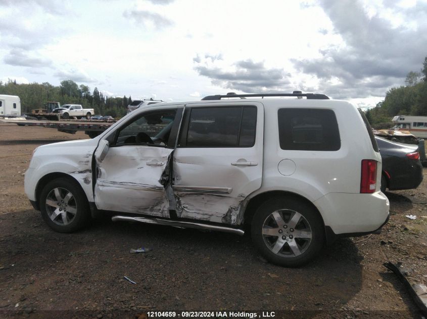 2012 Honda Pilot VIN: 5FNYF4H92CB503322 Lot: 12104659