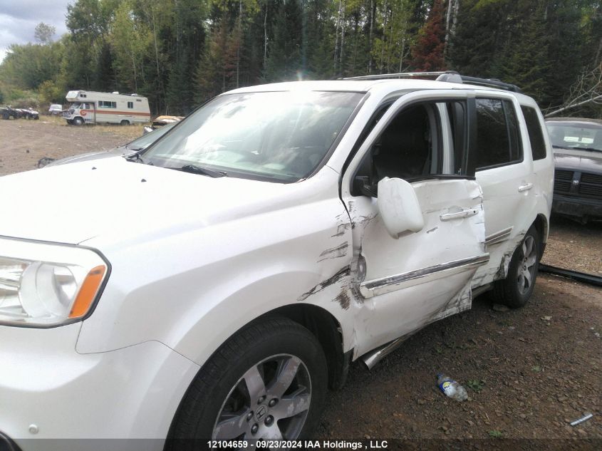 2012 Honda Pilot VIN: 5FNYF4H92CB503322 Lot: 12104659