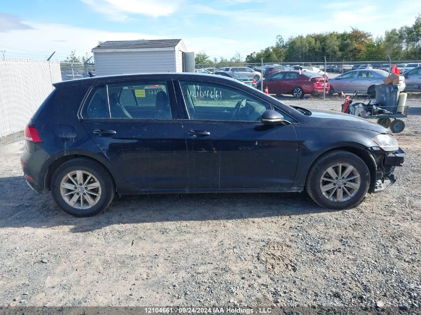 3VWG57AU1KM022712 2019 Volkswagen Golf