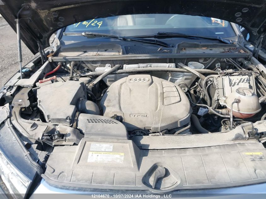 2018 Audi Q5 VIN: WA1ANAFY9J2018103 Lot: 12104670