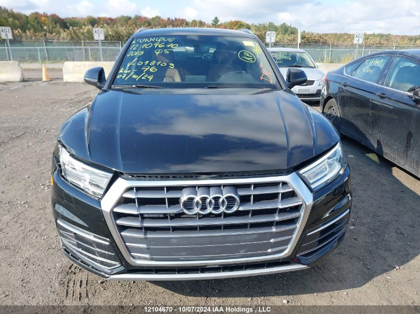 2018 Audi Q5 VIN: WA1ANAFY9J2018103 Lot: 12104670