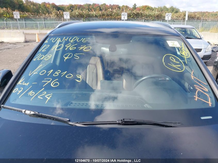 2018 Audi Q5 VIN: WA1ANAFY9J2018103 Lot: 12104670