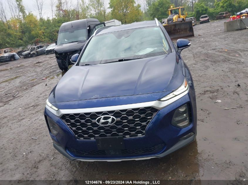 5NMS3CAD4KH014022 2019 Hyundai Santa Fe Sel/Sel Plus