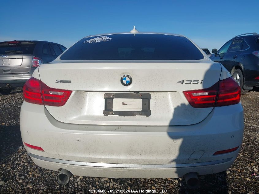 2015 BMW 4 Series VIN: WBA4B3C50FD669629 Lot: 12104688