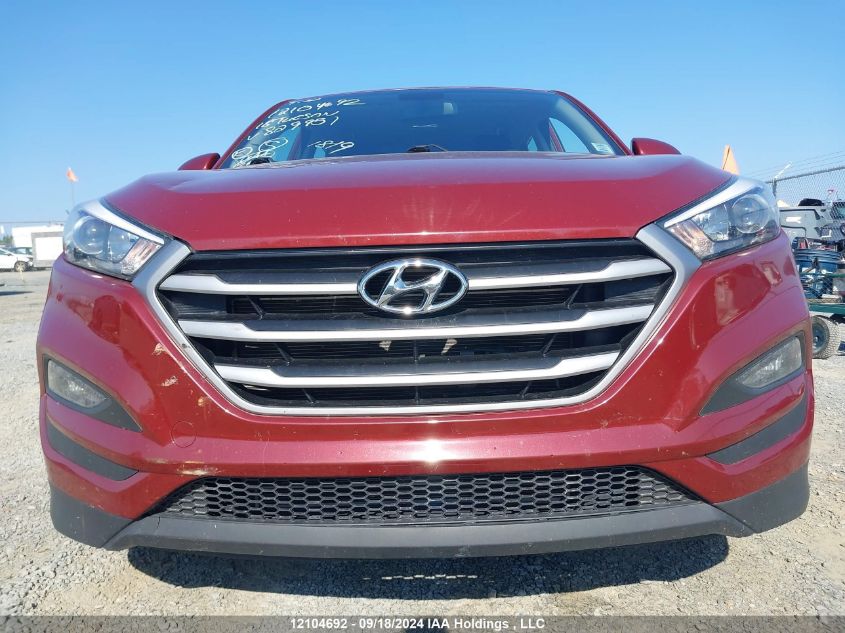 2018 Hyundai Tucson Se VIN: KM8J23A40JU829951 Lot: 12104692