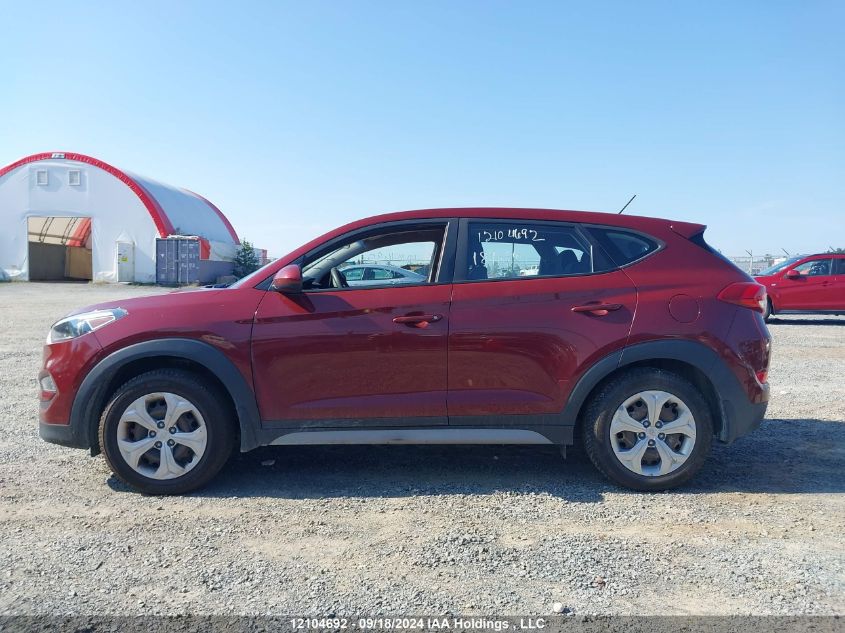 2018 Hyundai Tucson Se VIN: KM8J23A40JU829951 Lot: 12104692