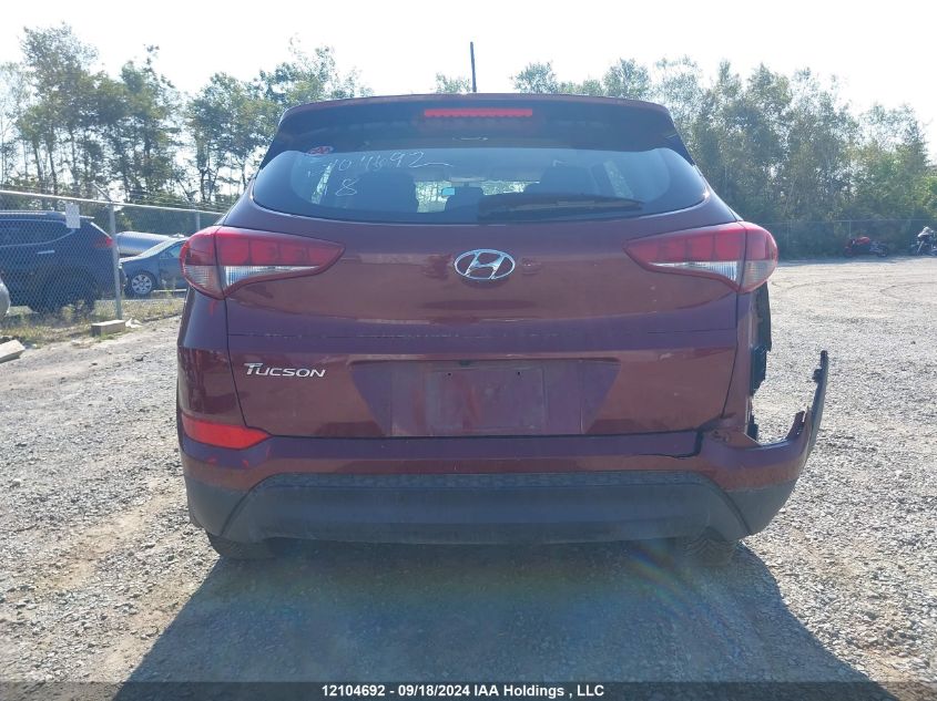 2018 Hyundai Tucson Se VIN: KM8J23A40JU829951 Lot: 12104692