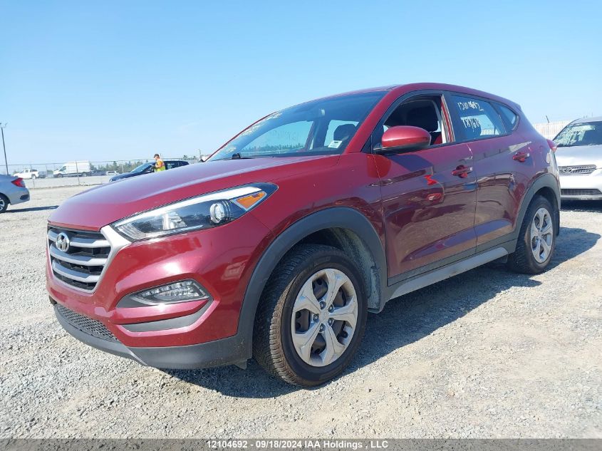 2018 Hyundai Tucson Se VIN: KM8J23A40JU829951 Lot: 12104692