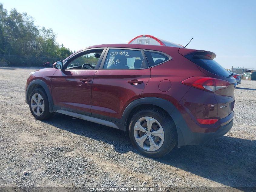 2018 Hyundai Tucson Se VIN: KM8J23A40JU829951 Lot: 12104692