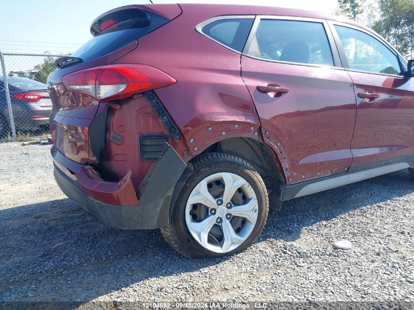 2018 Hyundai Tucson Se VIN: KM8J23A40JU829951 Lot: 12104692