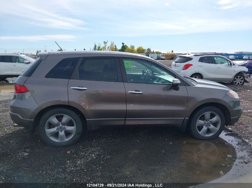 2007 Acura Rdx VIN: 5J8TB18257A801662 Lot: 12104729